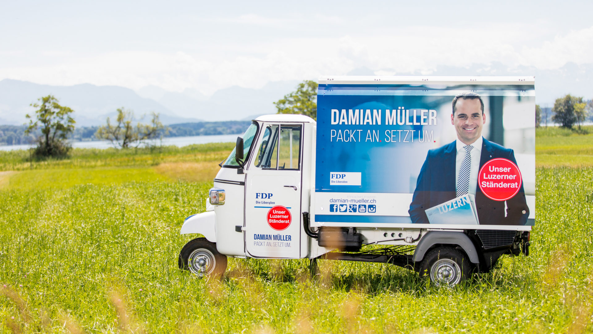 Unterwegs Damian Müller Ständerat